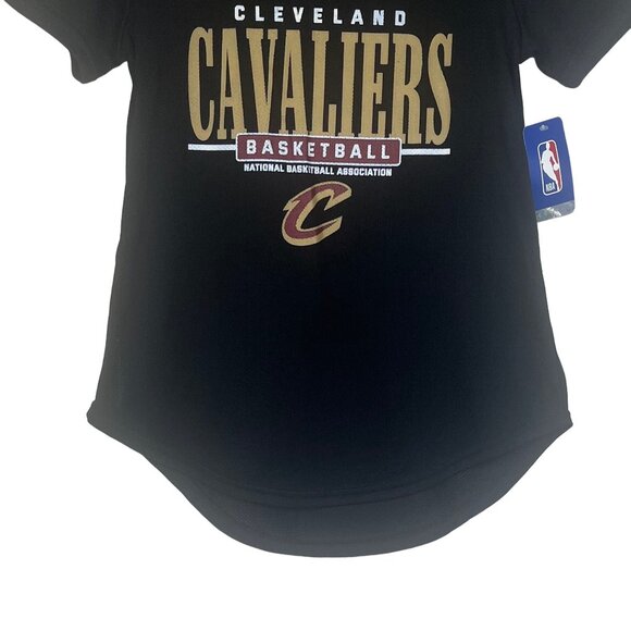 Cleveland Cavaliers NBA Jersey Shirt Womens Medium Black Mesh New - Picture 4 of 11
